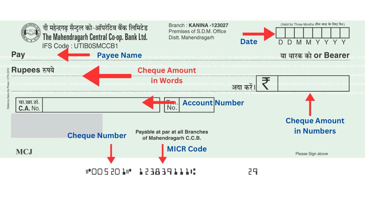 Cheque Sample for PPS Cheque Sample for PPS